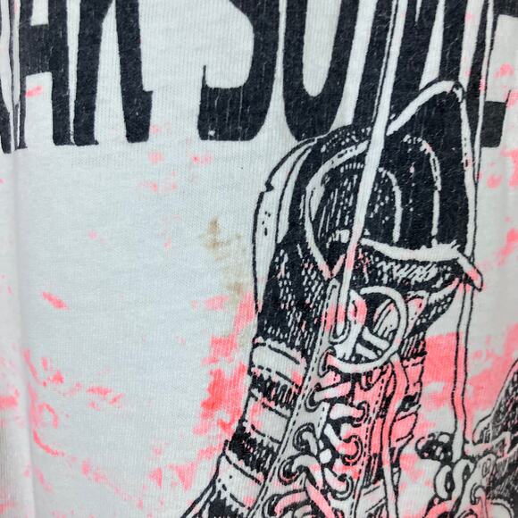 Vintage 1990s Baker University Wildcats College T-shirt - Picture 8 of 9